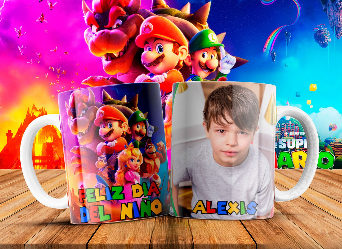 13 Tazas Mario Movie
