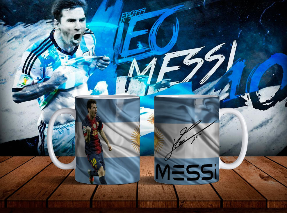 8 Tazas Leonel Messi / Argentina