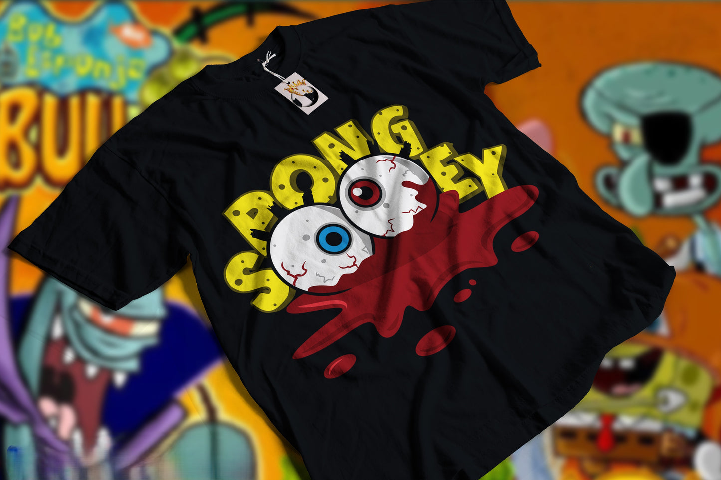 6 Camisas Bob Esponja