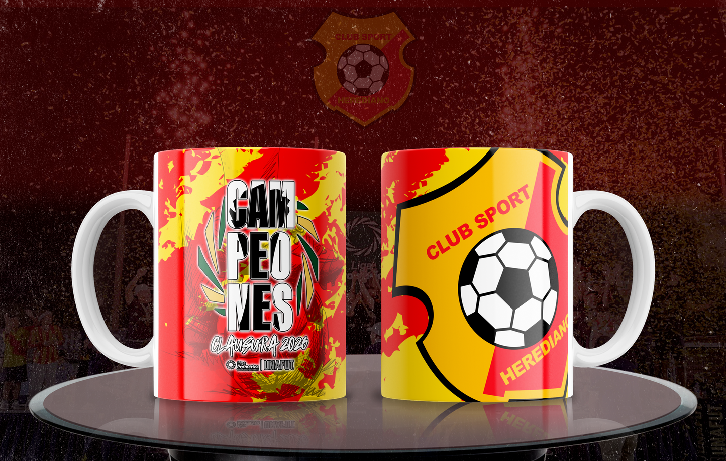 5 Tazas Campeones Clausura 2026 Club Sport Herediano