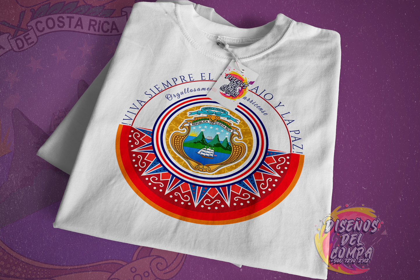 Camisas Típicas 05 Costa Rica