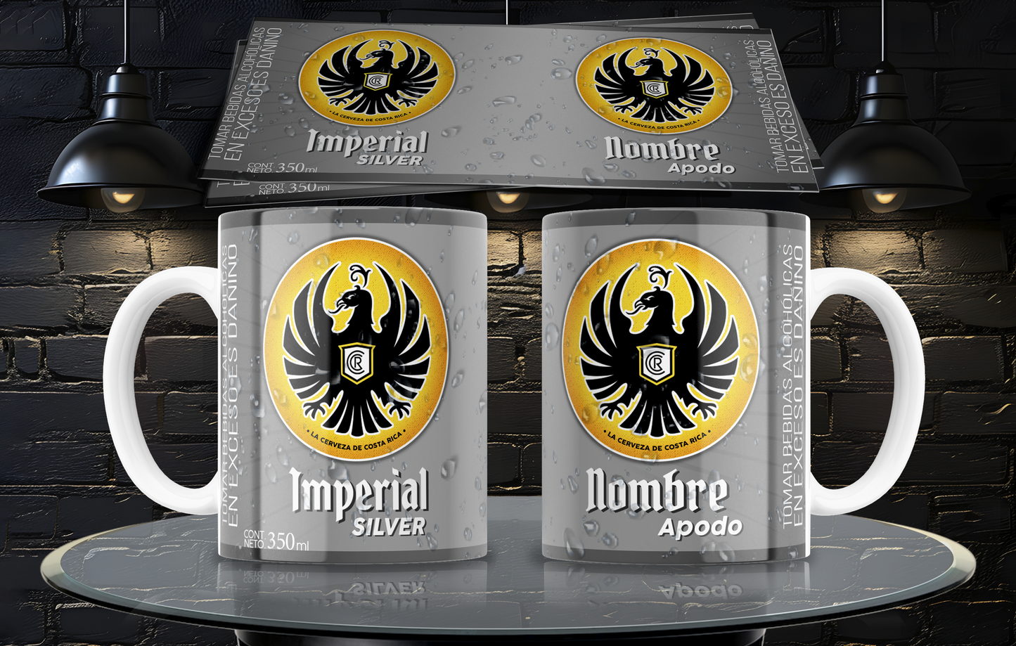 8 Cups of Costa Rican Beer