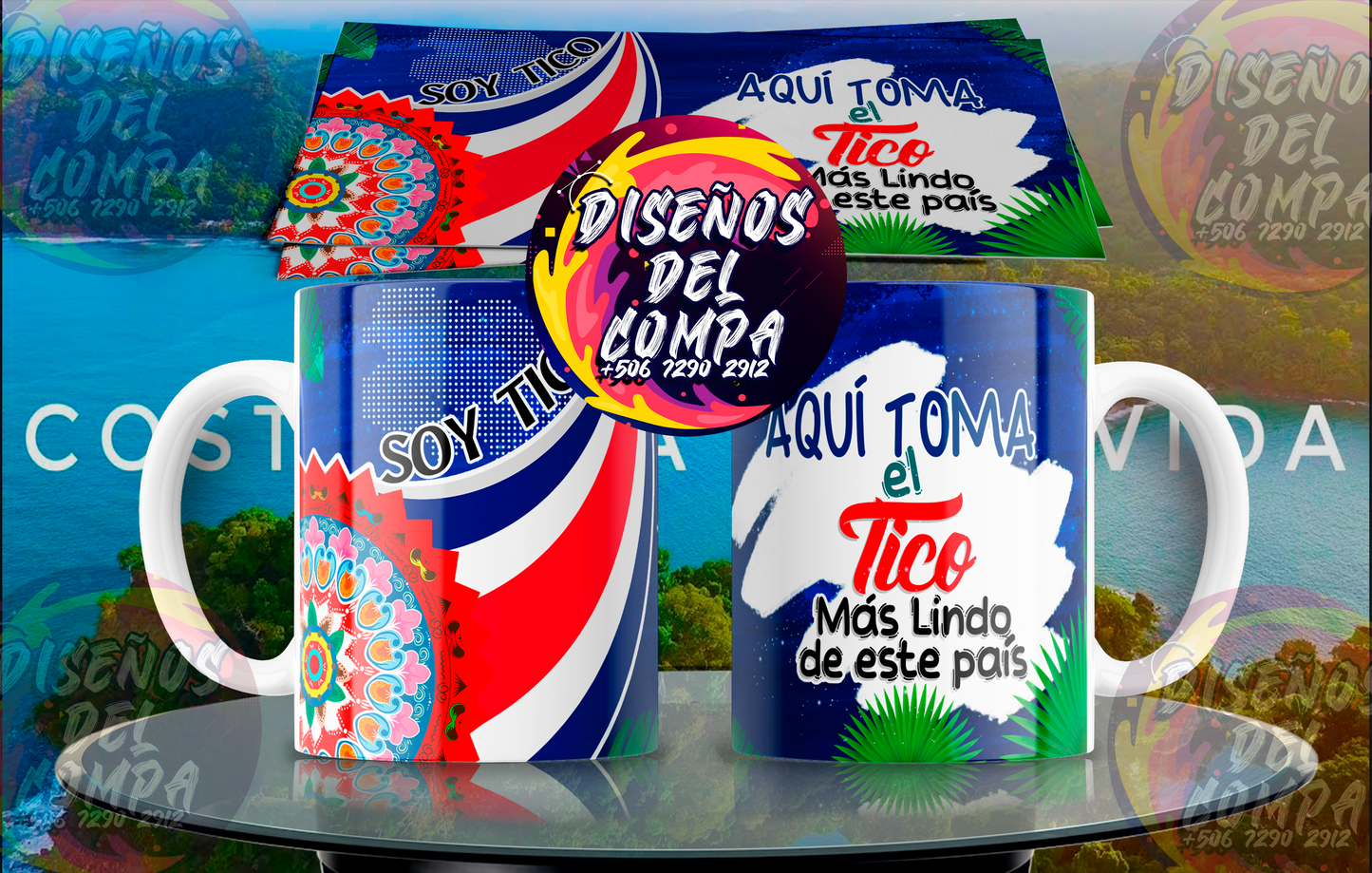 29 Tazas MEGAKIT COSTA RICA