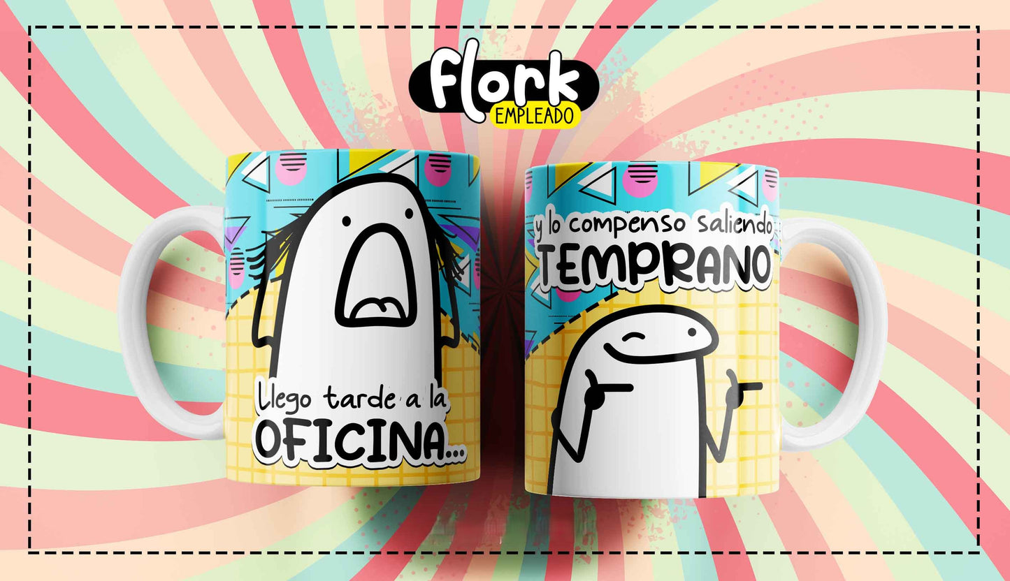 15 Tazas día del trabajador flork