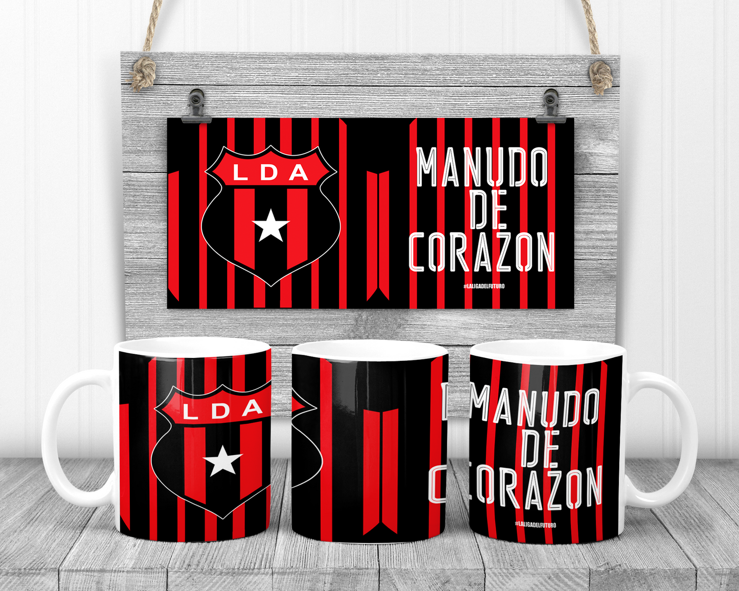 Manudo Cup from the Heart of Liga Deportiva Alajuelense