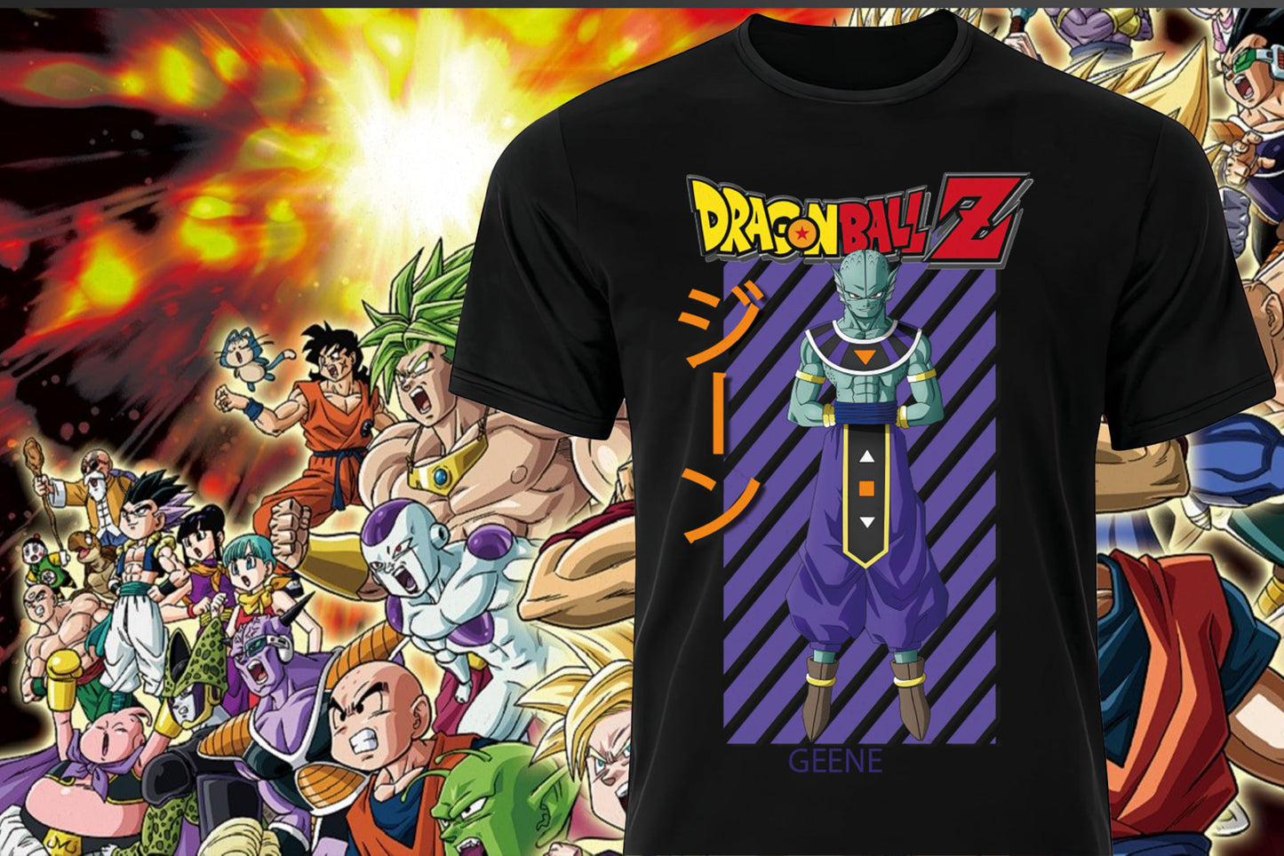 11 Camisas Dragon Ball Vectores