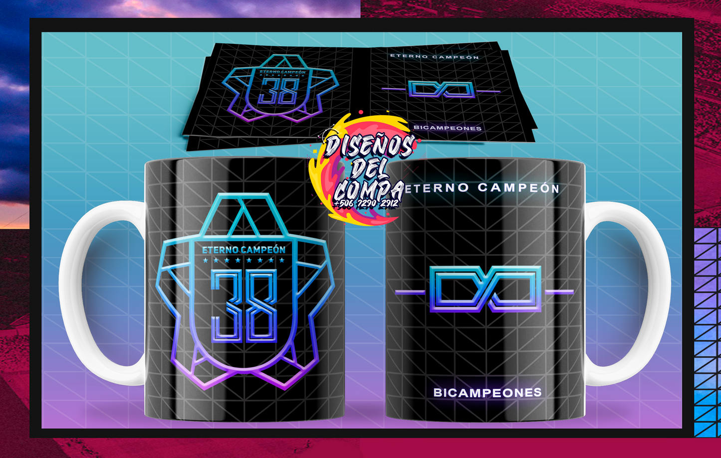 5 Deportivo Saprissa Sunset Cups