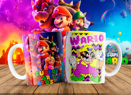13 Tazas Mario Movie