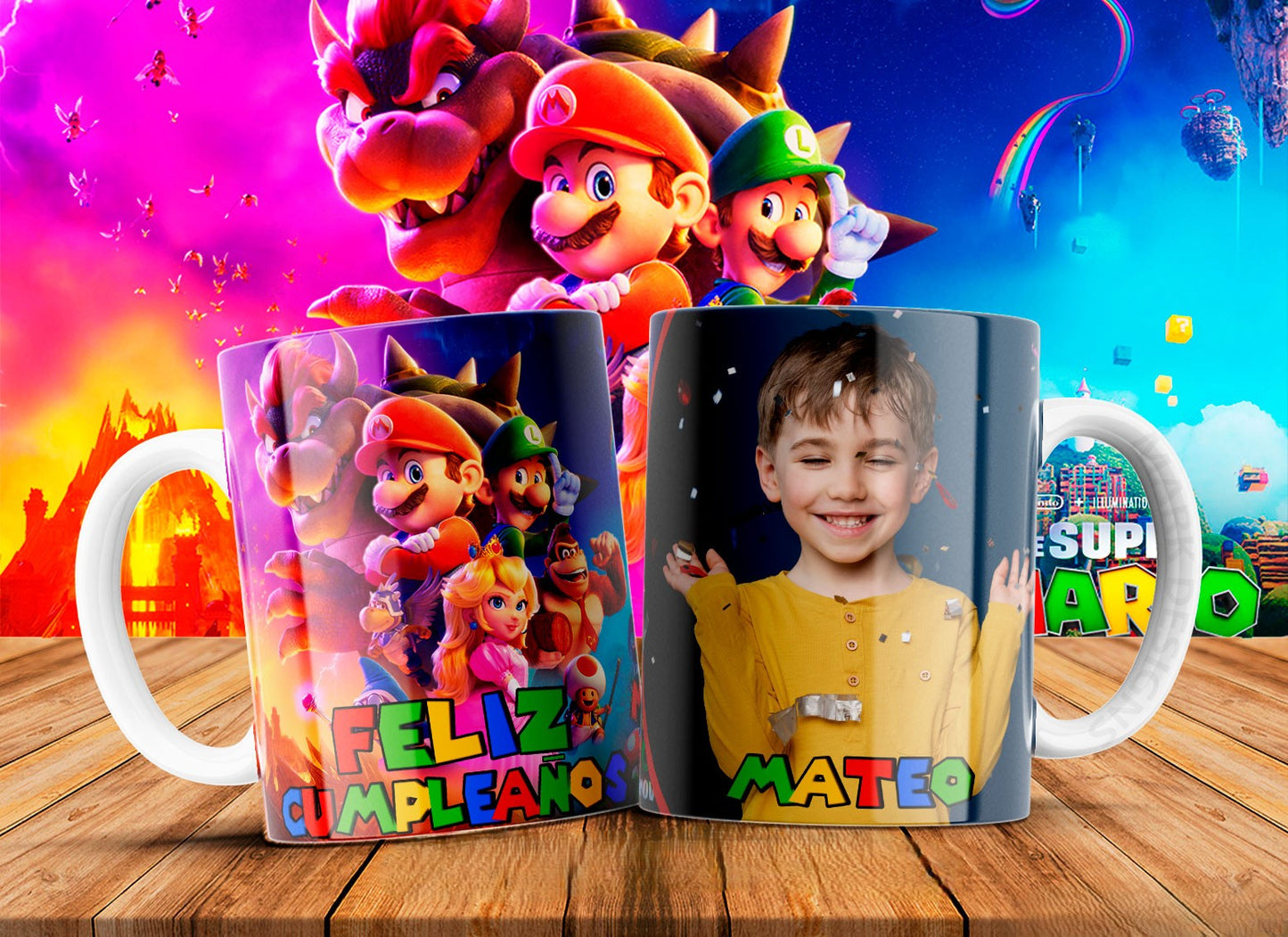 13 Tazas Mario Movie