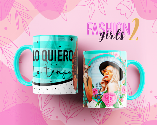12 Tazas Día de la Mujer Fashion Girls 2