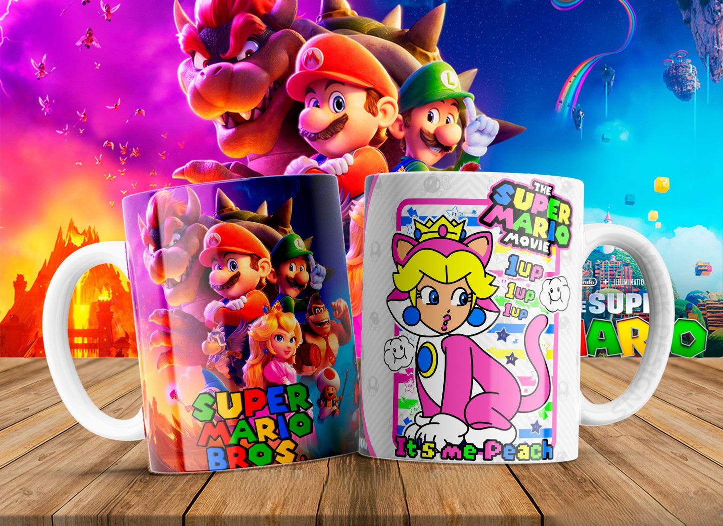13 Tazas Mario Movie
