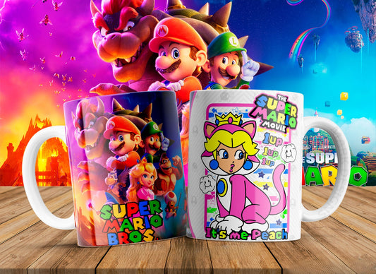 13 Tazas Mario Movie