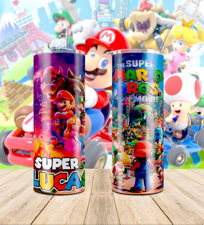 7 Tumbler Mario Bros Movie
