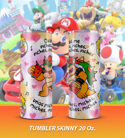 6 Tumbler Mario Bros Varios