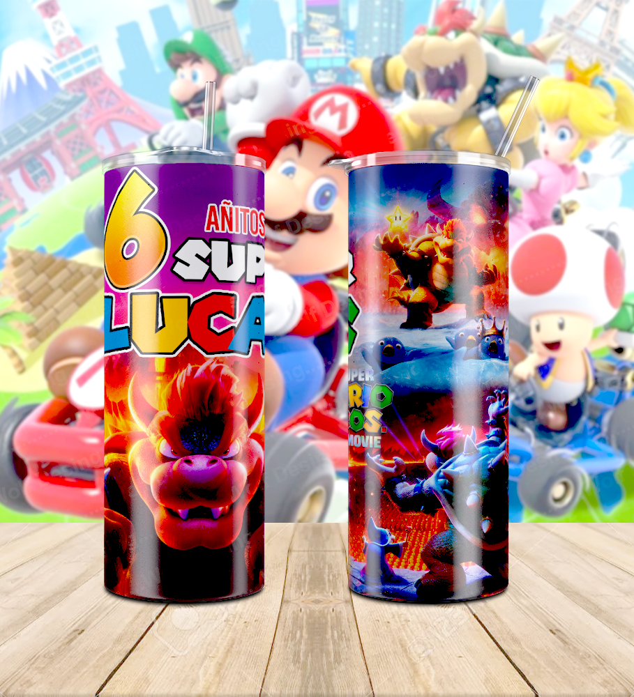 7 Tumbler Mario Bros Movie
