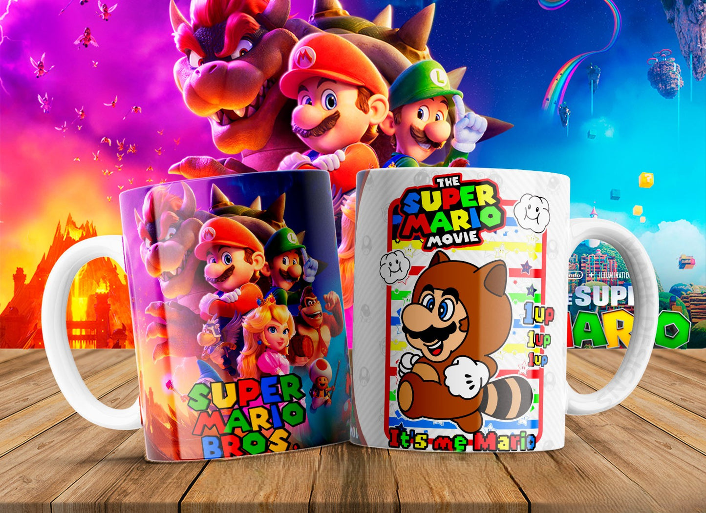 13 Tazas Mario Movie