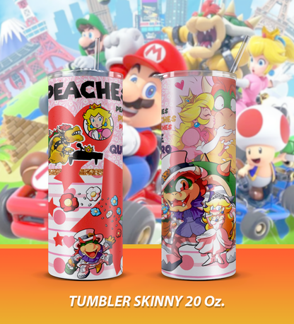 6 Tumbler Mario Bros Varios