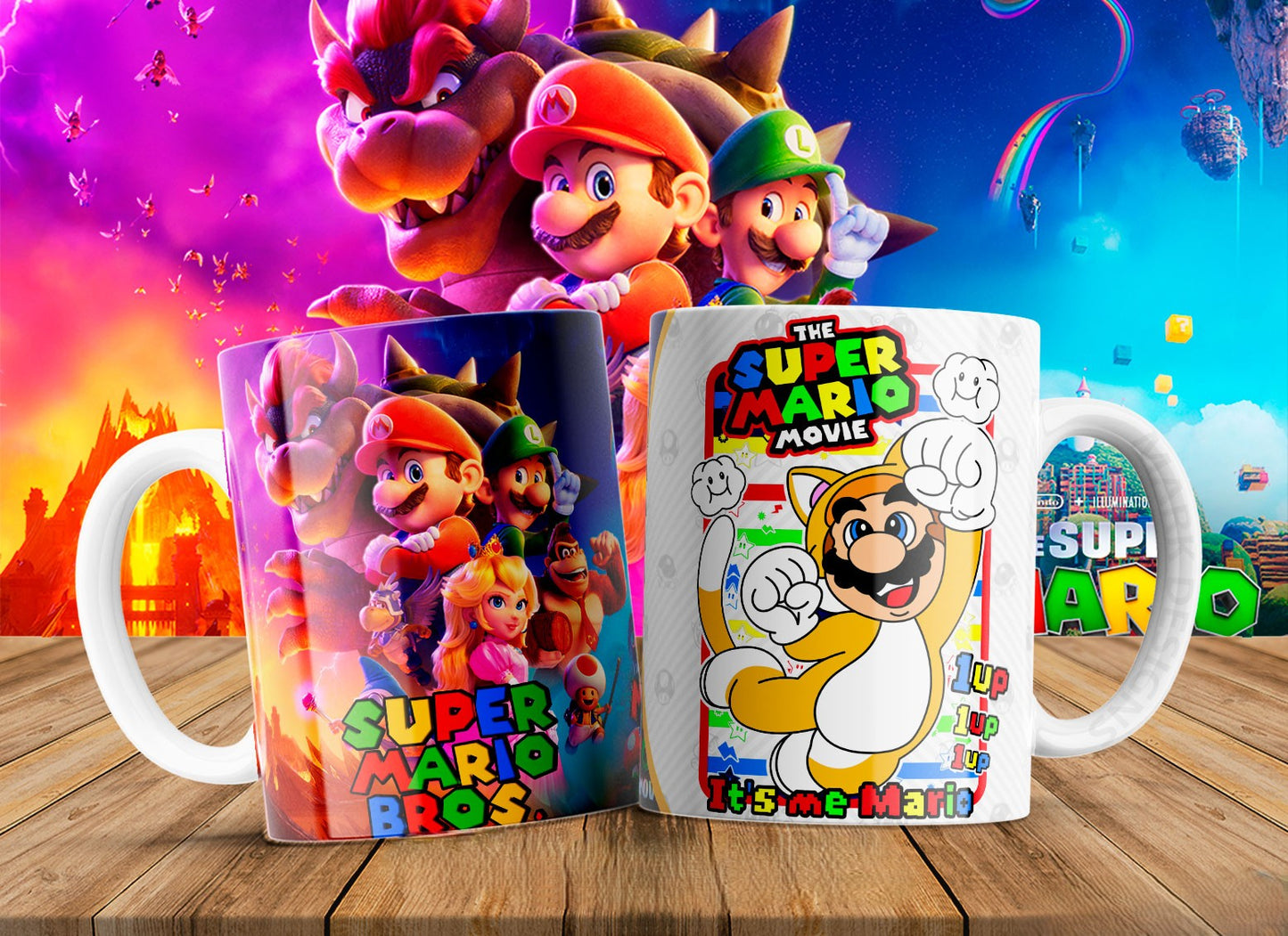 13 Tazas Mario Movie