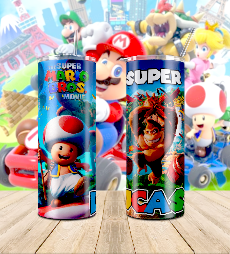 7 Tumbler Mario Bros Movie