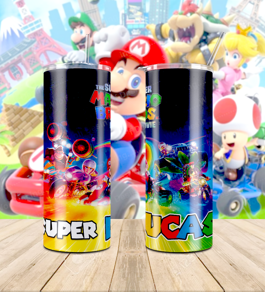 7 Tumbler Mario Bros Movie