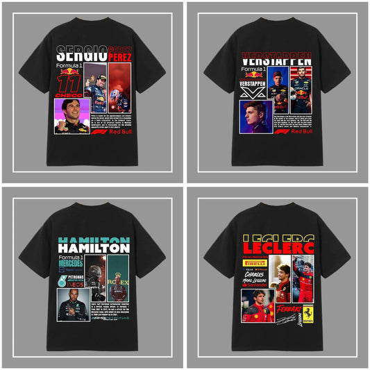 4 Diseños Camisa Formula 1