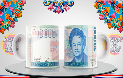 Cups Discontinued Banknotes Costa Rica