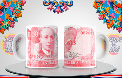 Cups Discontinued Banknotes Costa Rica