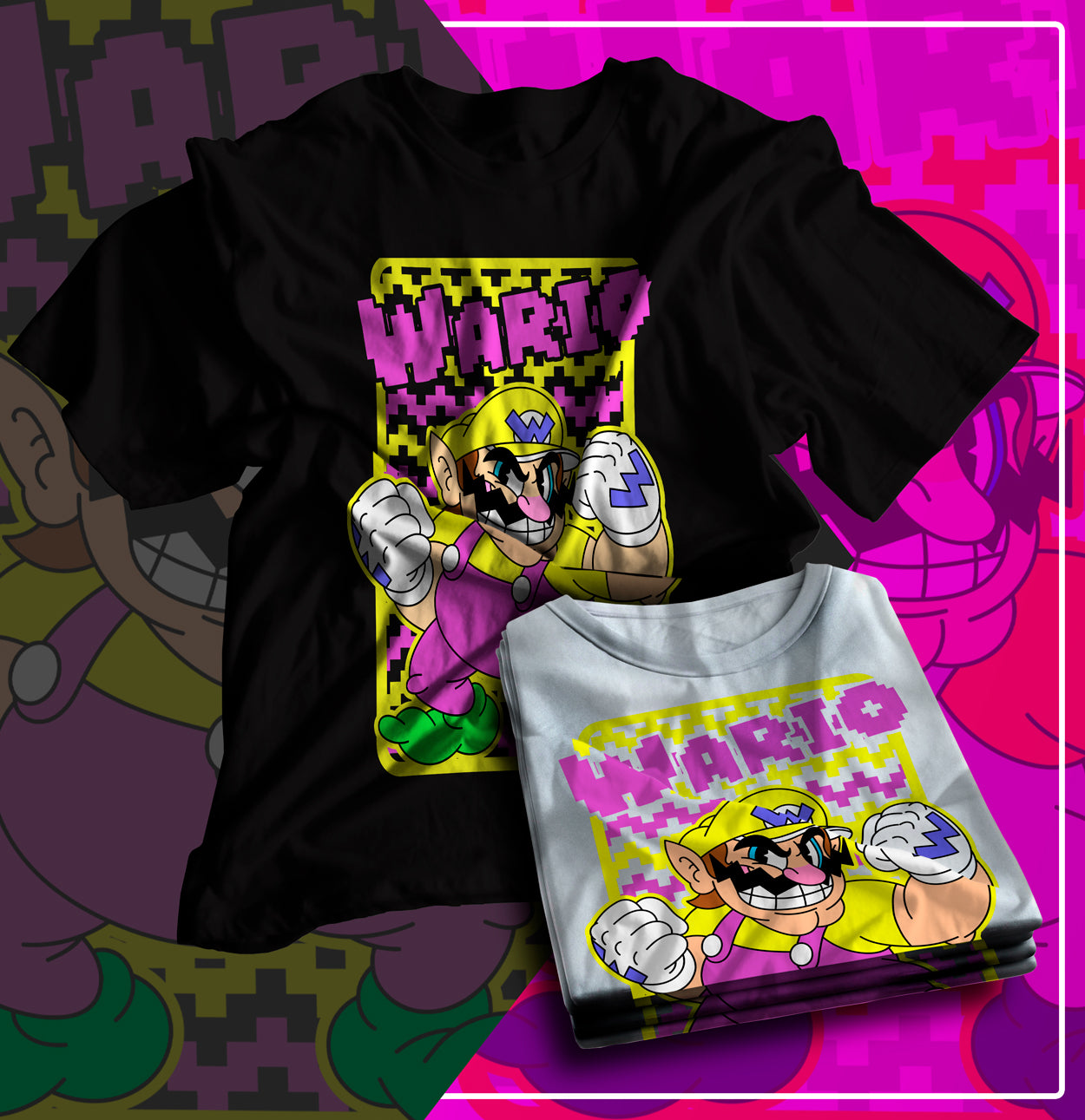 16 Camisas Mario Movie
