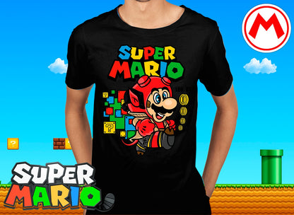 16 Camisas Mario Monedas