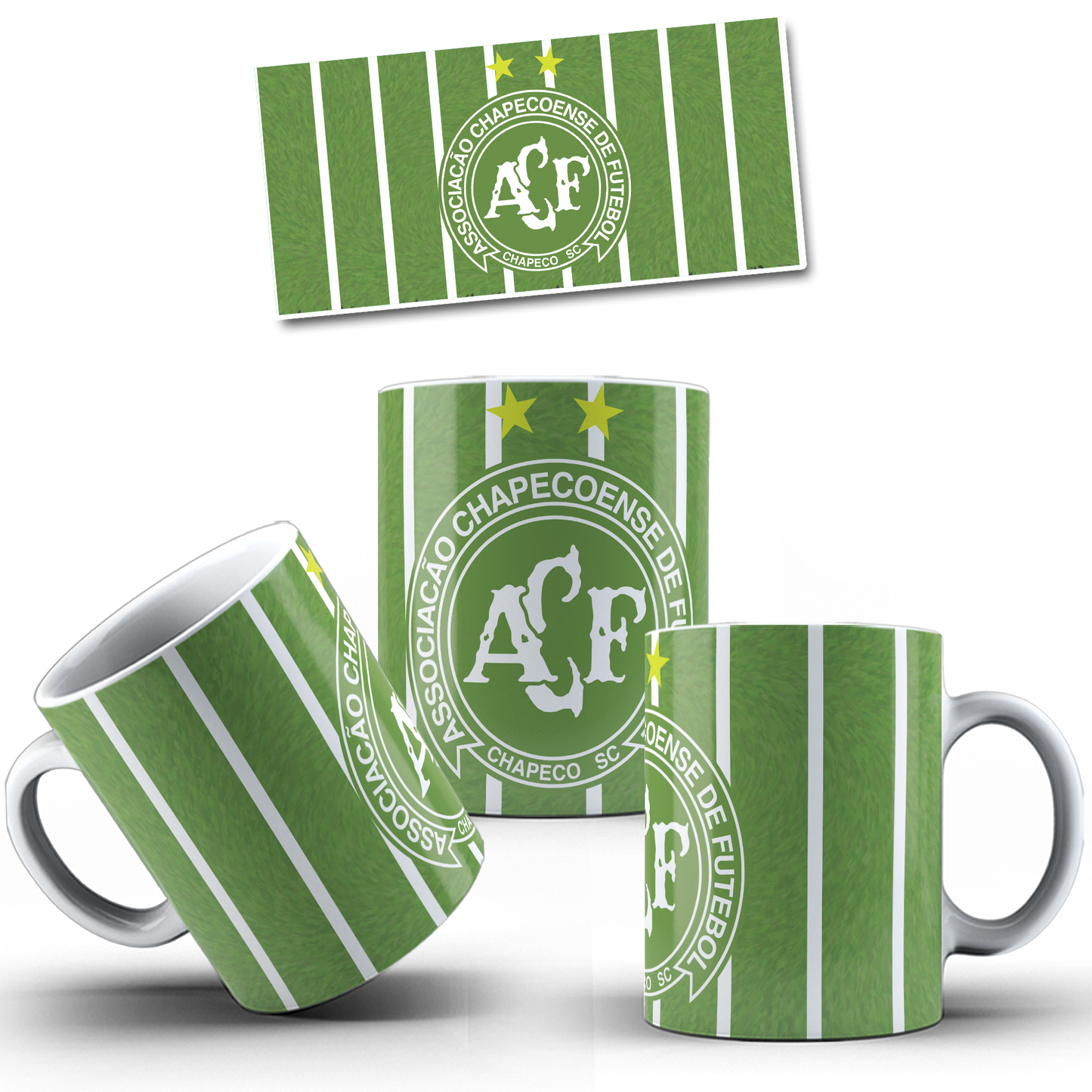 30 Tazas Futbol Brasil