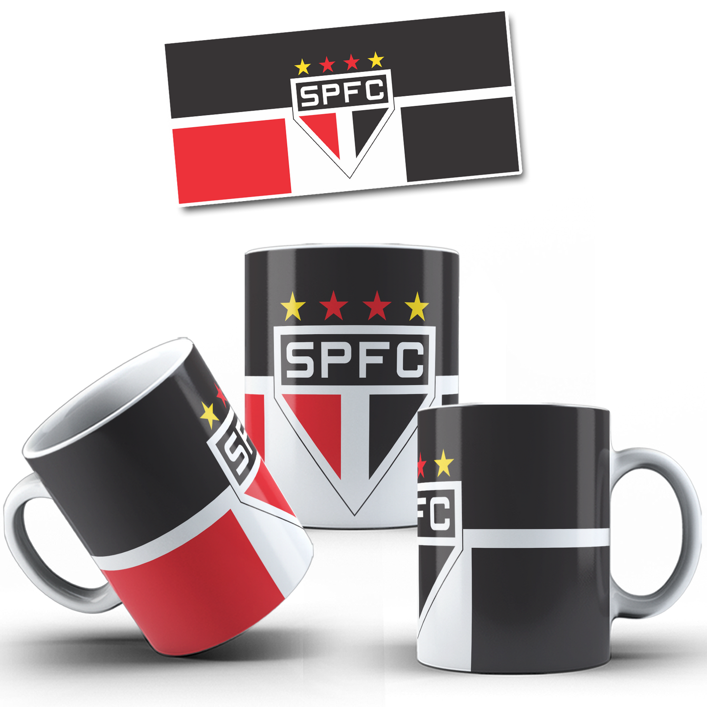 30 Tazas Futbol Brasil