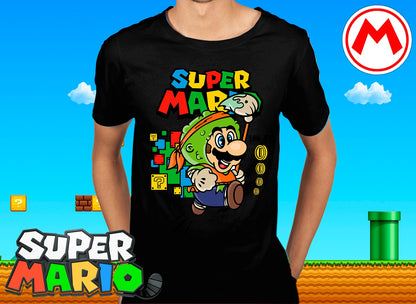 16 Camisas Mario Monedas