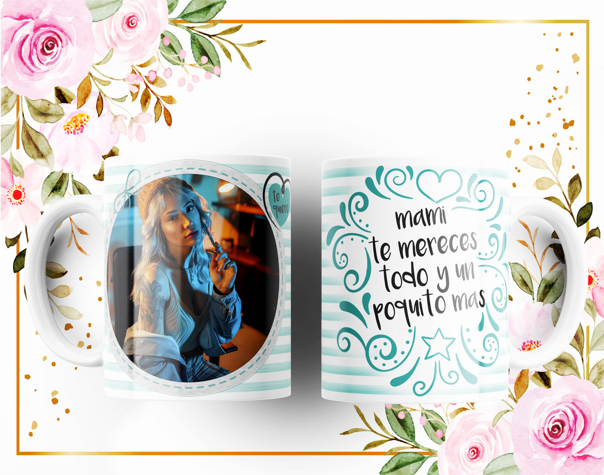 30 Tazas frases para mamá con foto