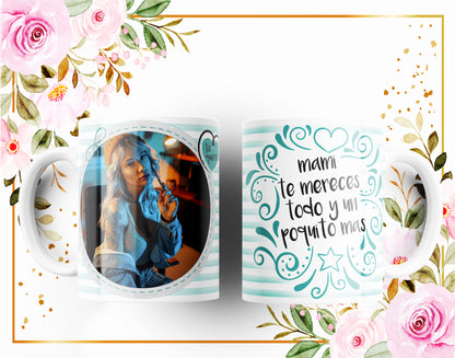 30 Tazas frases para mamá con foto
