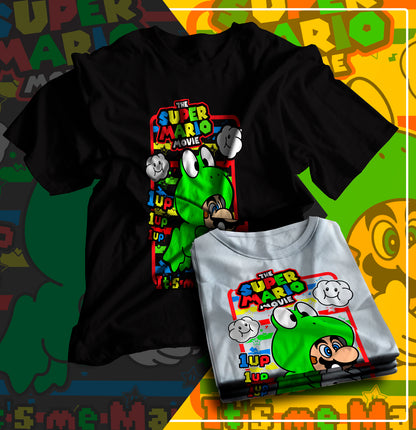 16 Camisas Mario Movie