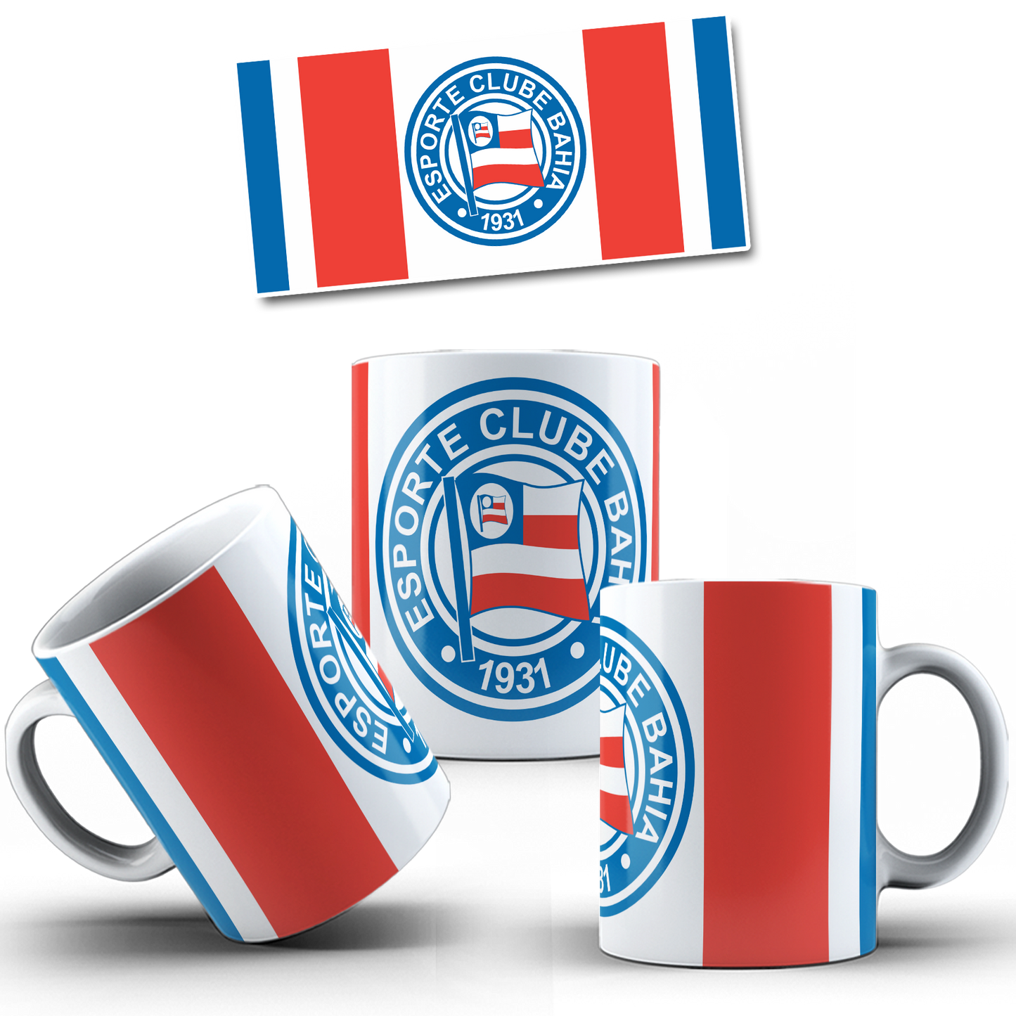 30 Tazas Futbol Brasil