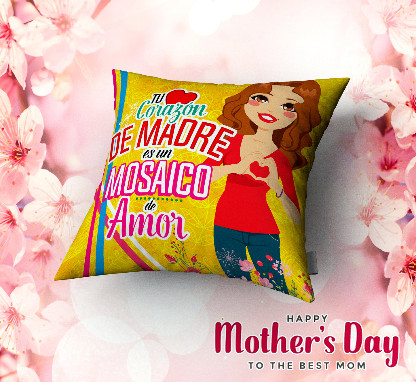 23 Almohadas día de la madre