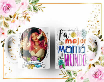 30 Tazas frases para mamá con foto