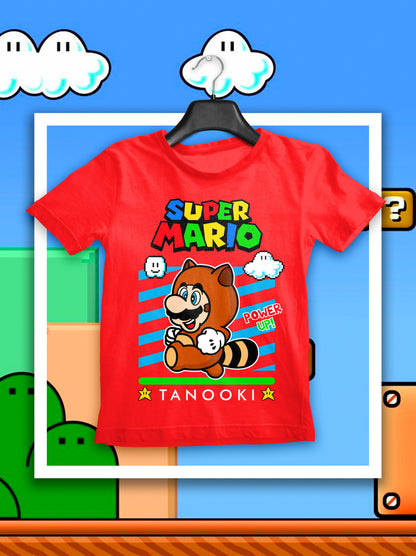 8 Camisas Mario Power Up