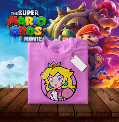 8 Camisas Mario Bros símbolos