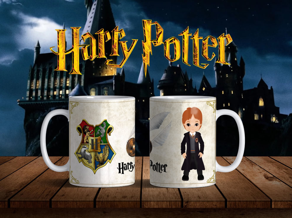 5 Tazas Personajes Harry Potter