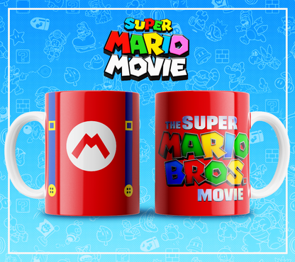 5 Tazas Mario logos