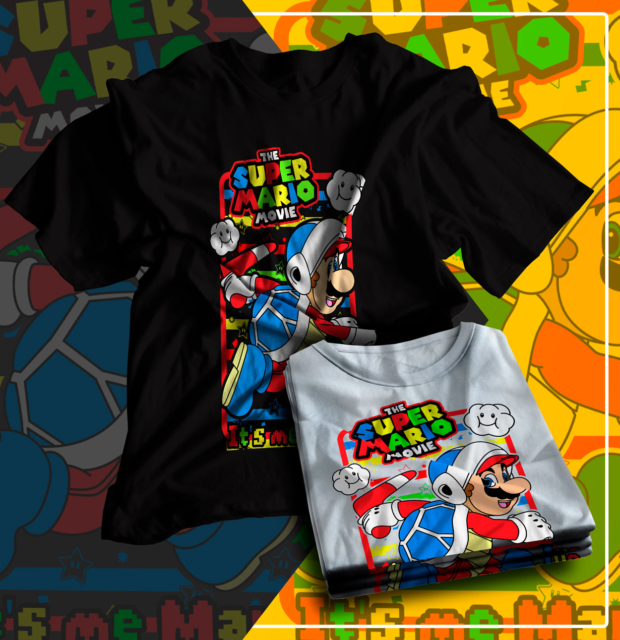 16 Camisas Mario Movie