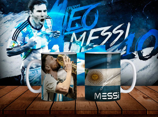 8 Tazas Leonel Messi / Argentina
