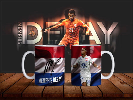 9 Tazas Memphis Depay
