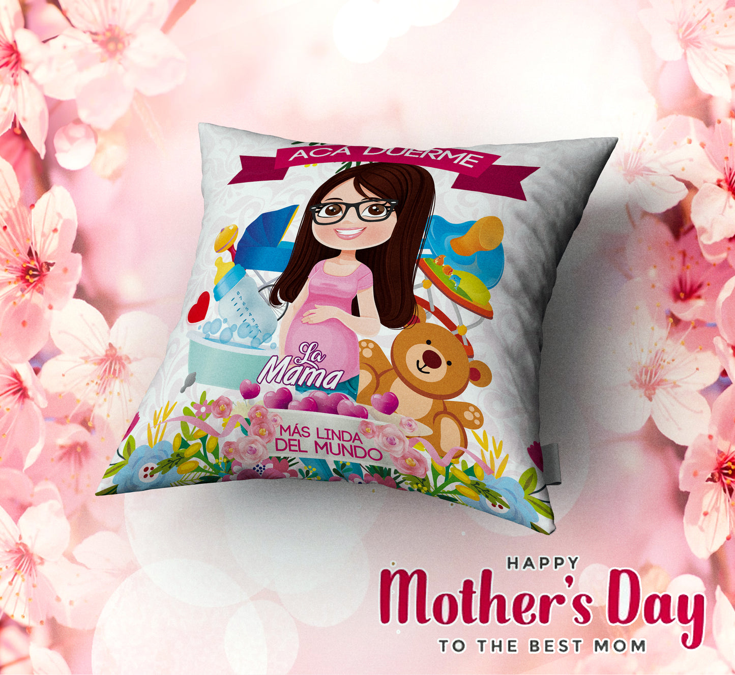 23 Almohadas día de la madre