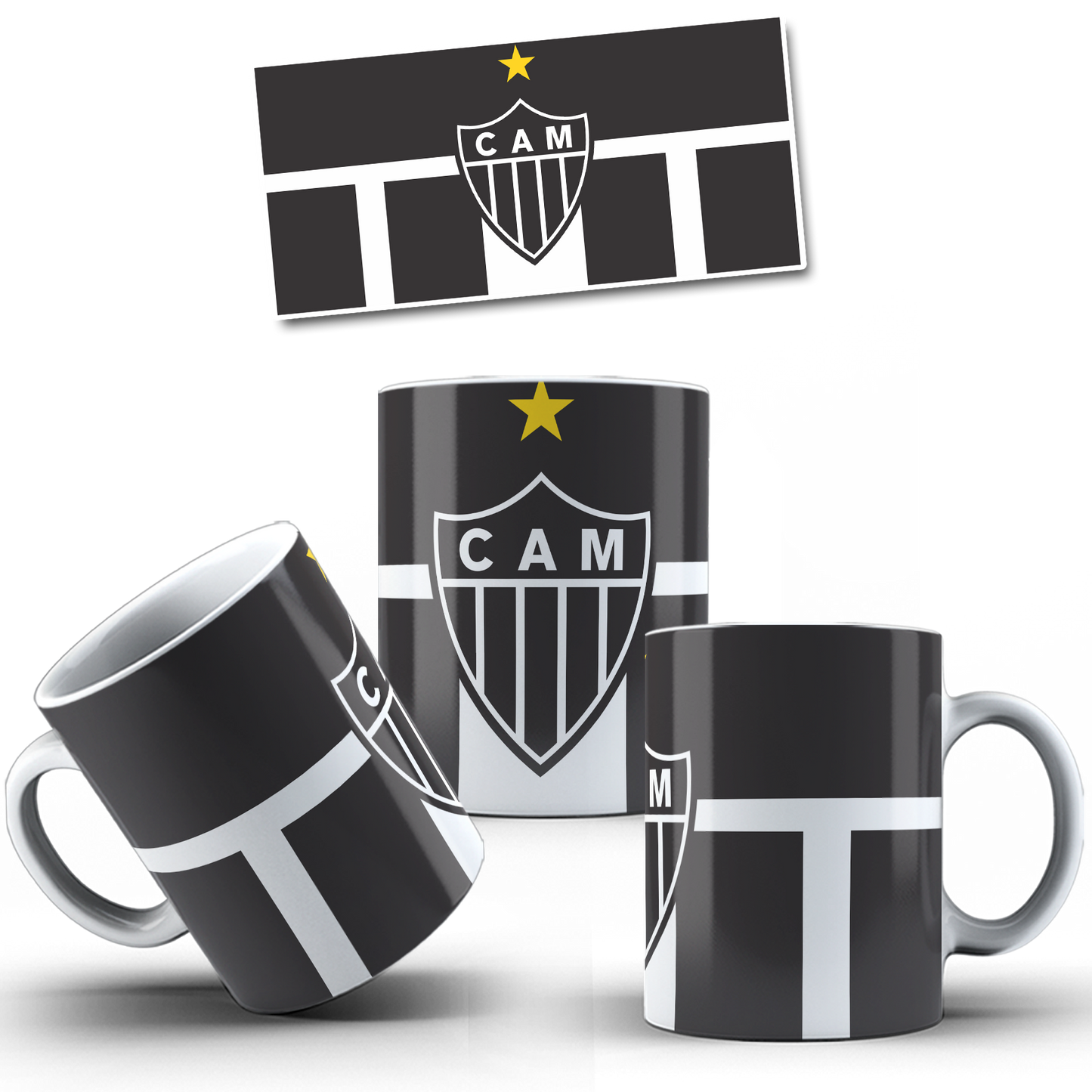 30 Tazas Futbol Brasil