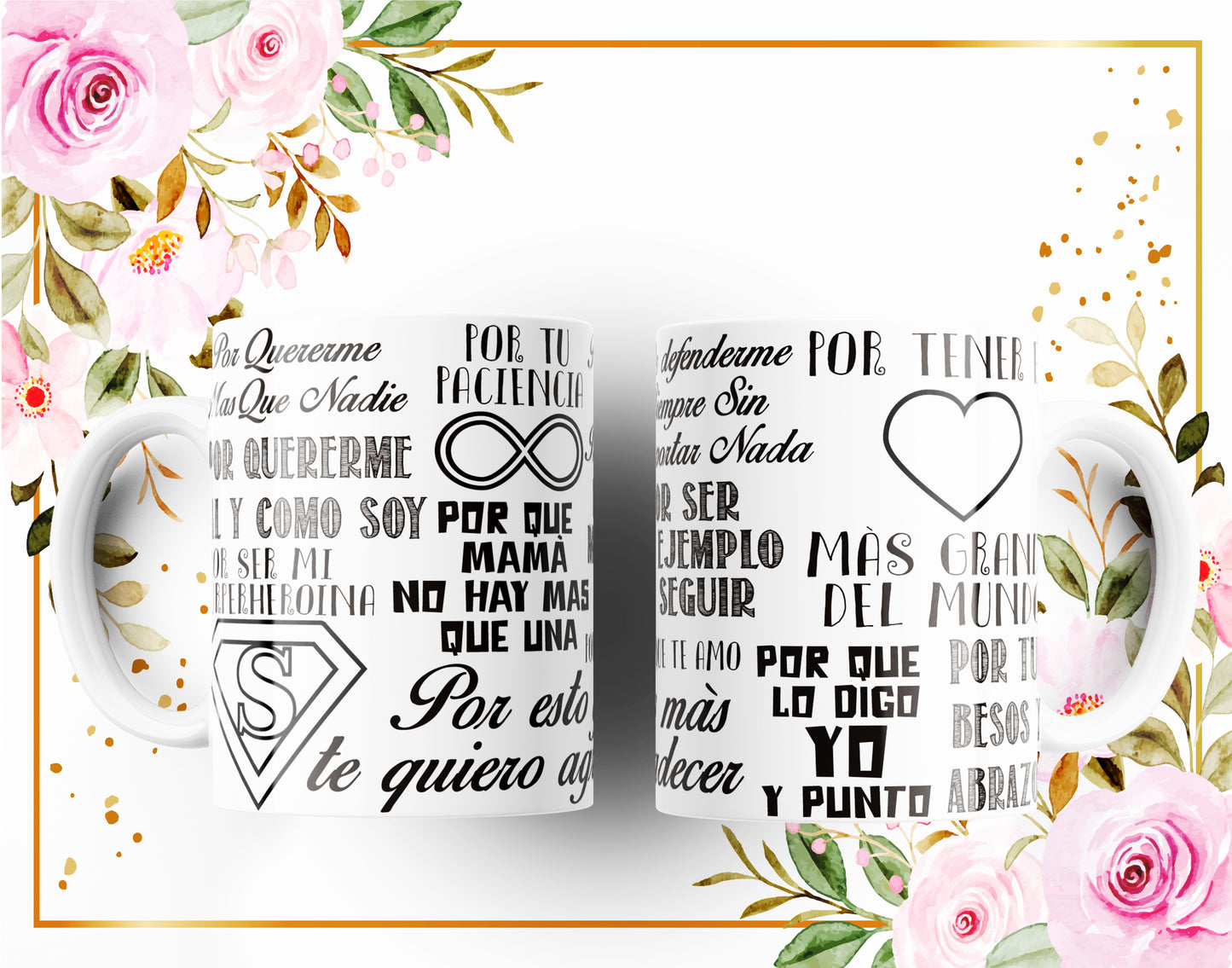 30 Tazas frases para mamá con foto