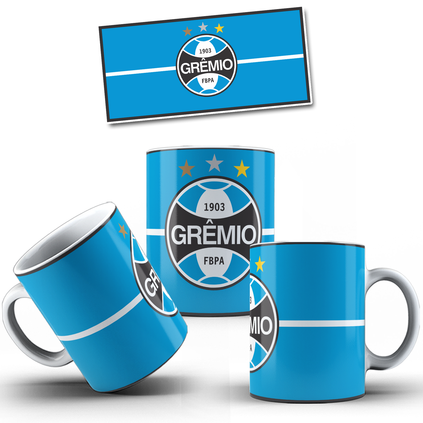 30 Tazas Futbol Brasil