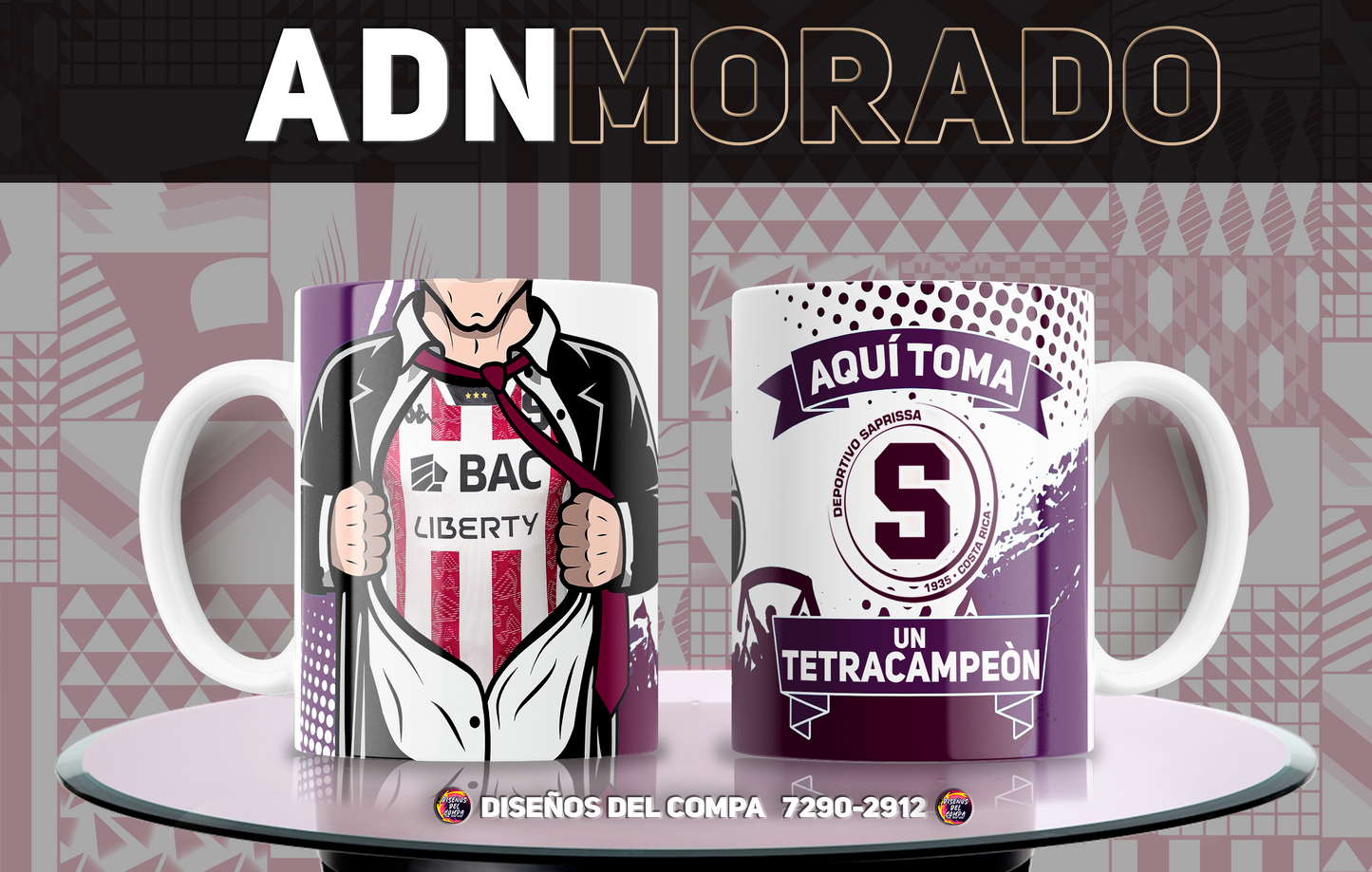 6 Deportivo Saprissa Cups
